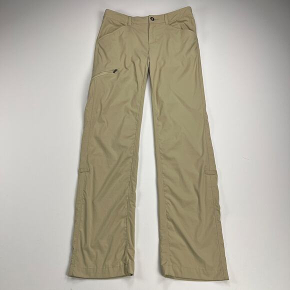 Patagonia Women’s Quandary Pants Shale Tan Lightweight Hiking Gorpcore Size 4 - Picture 16 of 16